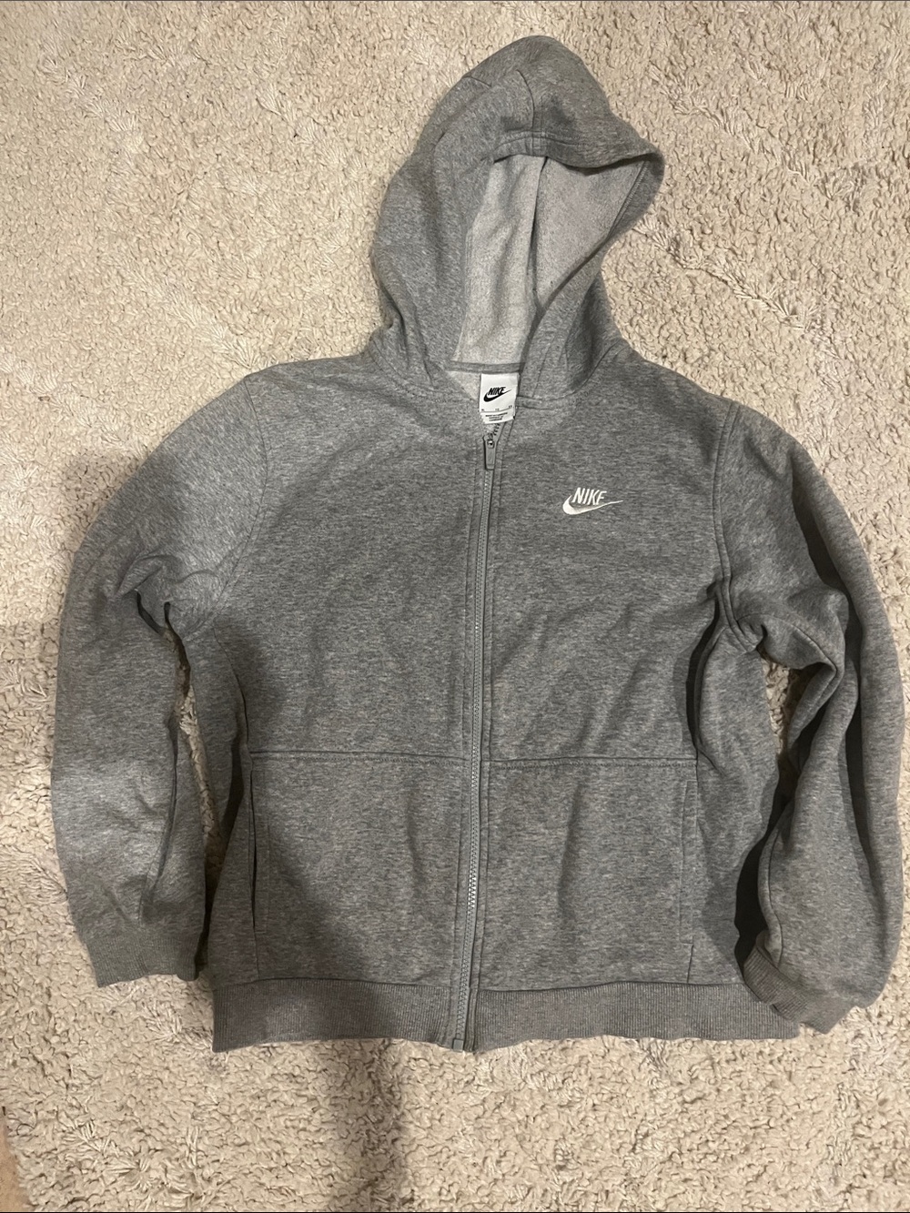 Boys Nike zipper sweatshirt